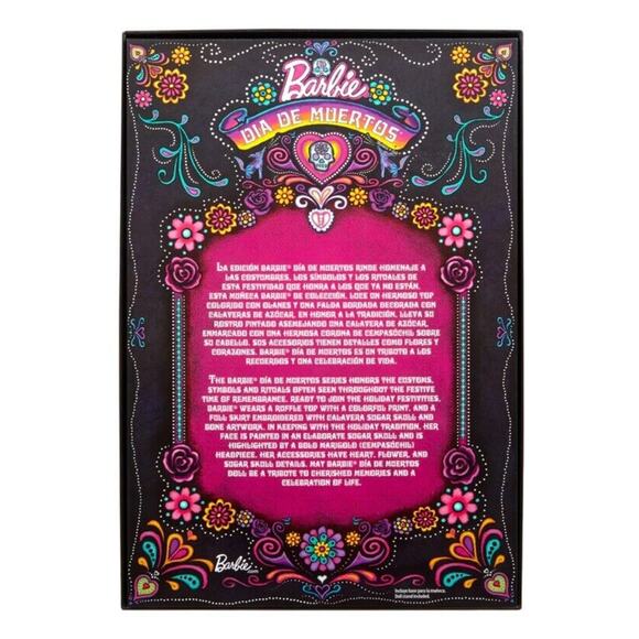 🔥Barbie Dia De Los Muertos 2024 Barbie Doll - Day of the Dead Mattel BNWT🔥 - Picture 4 of 9